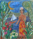 Blau des Südens