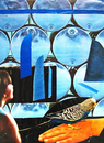 Der blaue Sittich
