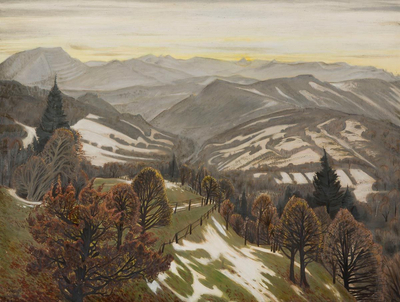 Blick von der Schletteralpe an der Kugel