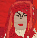 Dominierendes Rot