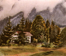 Wolken an der Zugspitze