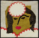 Geisha mit Lotosblüte