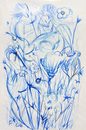 Blaue Blumen